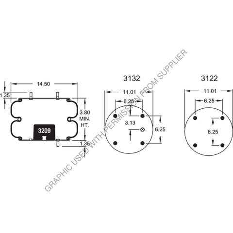 FI  W01 358 7782 AIR SPRING