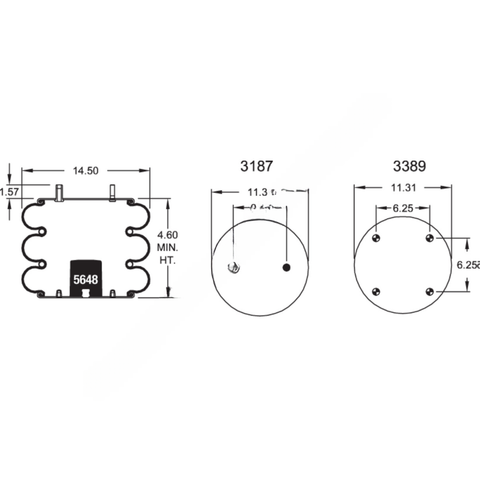 FI  W01 358 7797 AIR SPRING