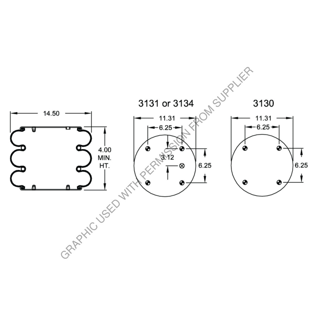 FI  W01 358 7808 AIR SPRING