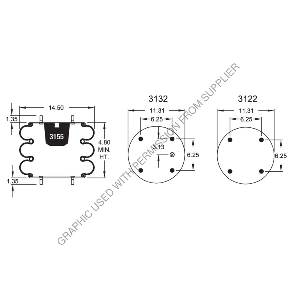 FI  W01 358 7818 AIR SPRING