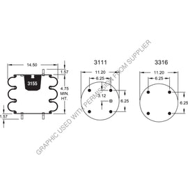 FI  W01 358 7839 AIR SPRING