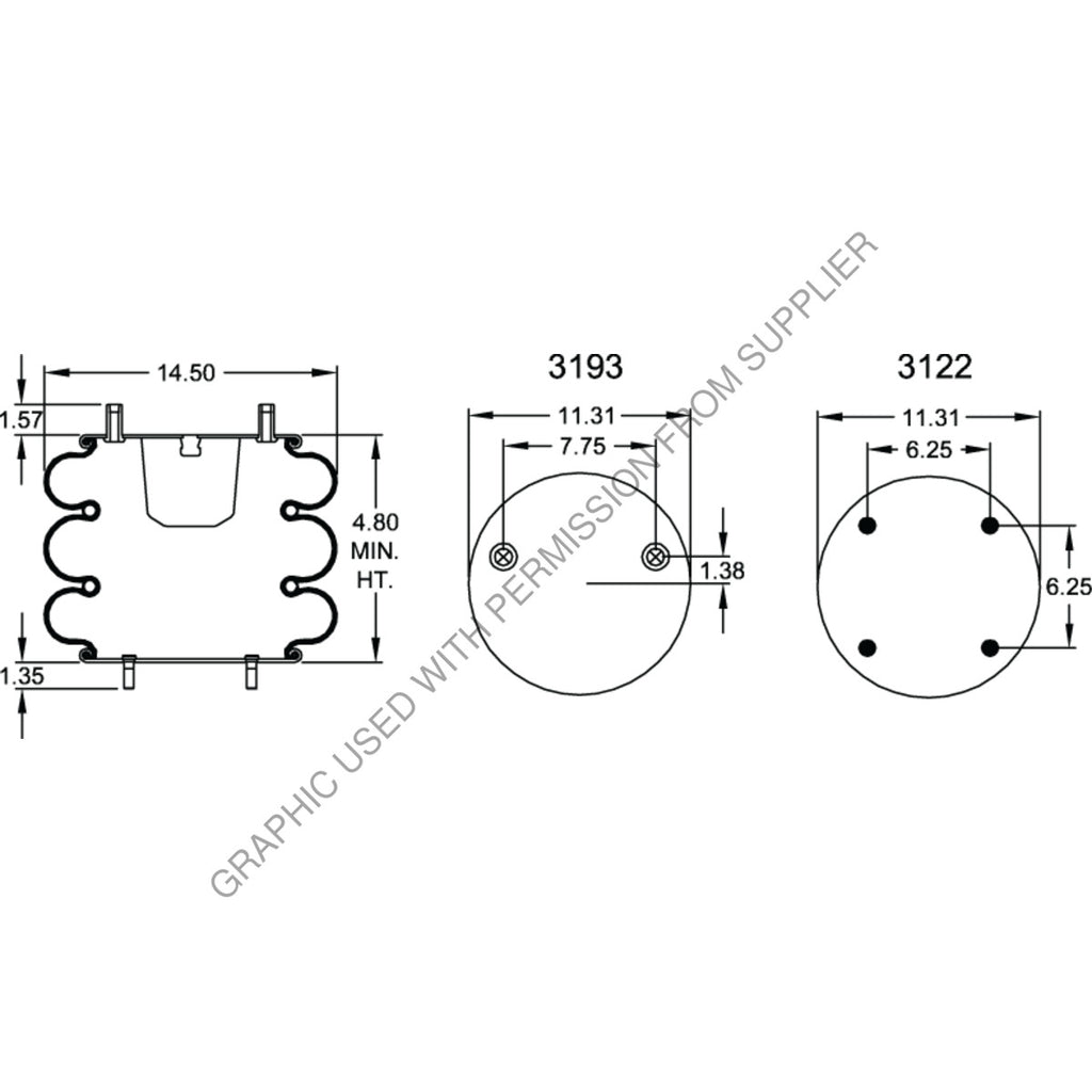 FI  W01 358 7843 AIR SPRING