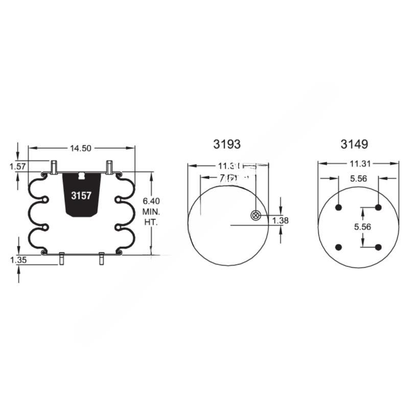 FI  W01 358 7847 AIR SPRING