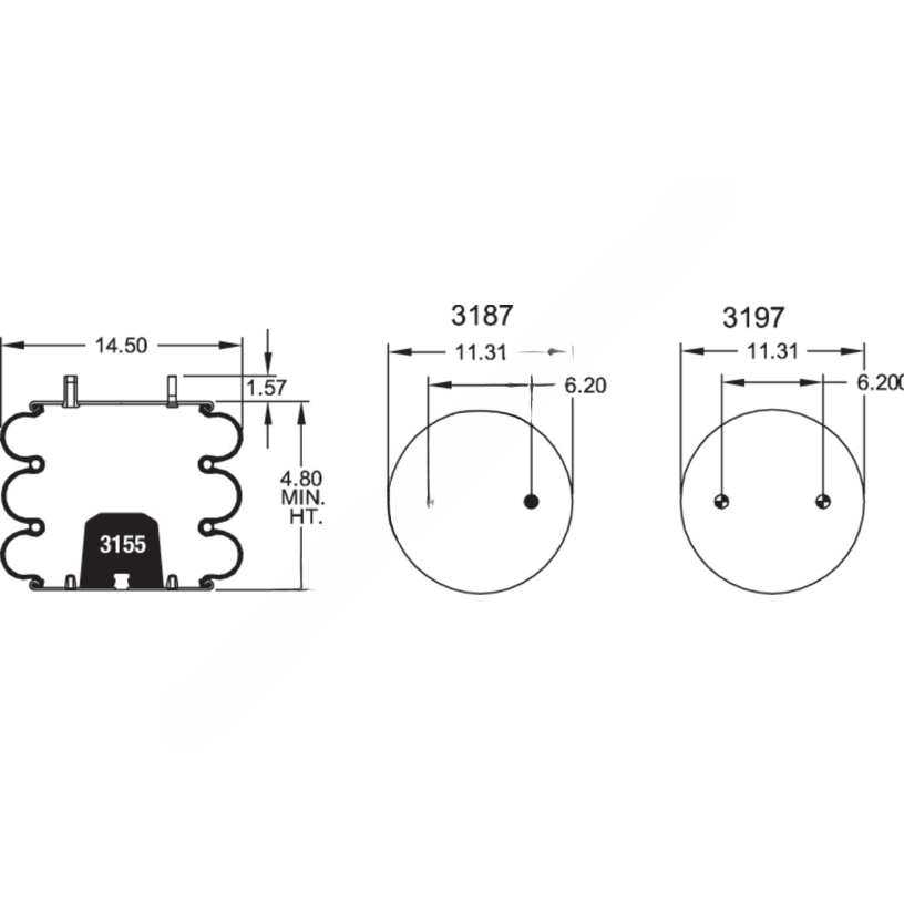 FI  W01 358 7850 AIR SPRING