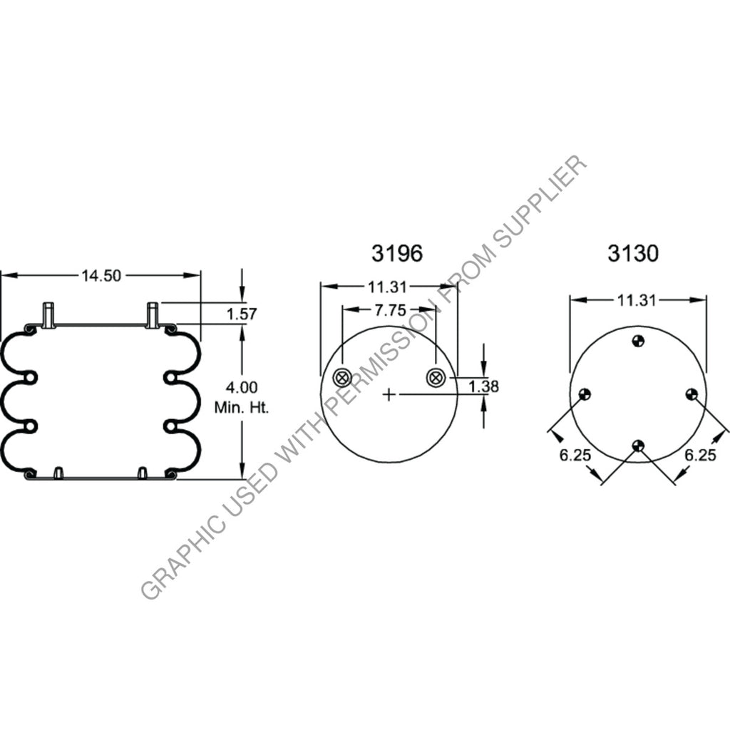 FI  W01 358 7862 AIR SPRING