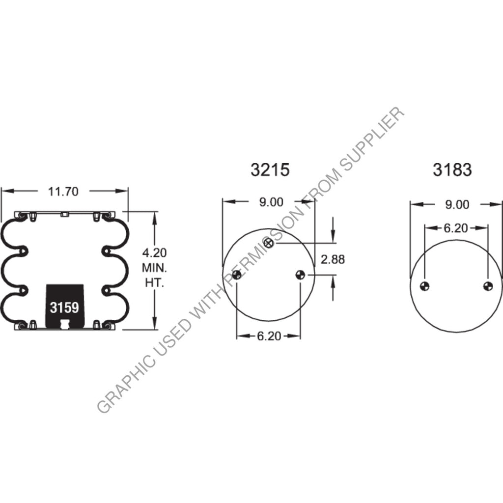 FI  W01 358 8010 AIR SPRING