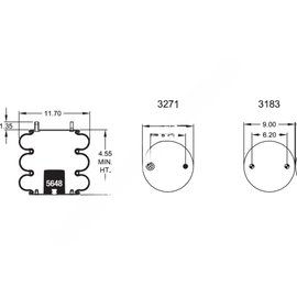 FI  W01 358 8027 AIR SPRING