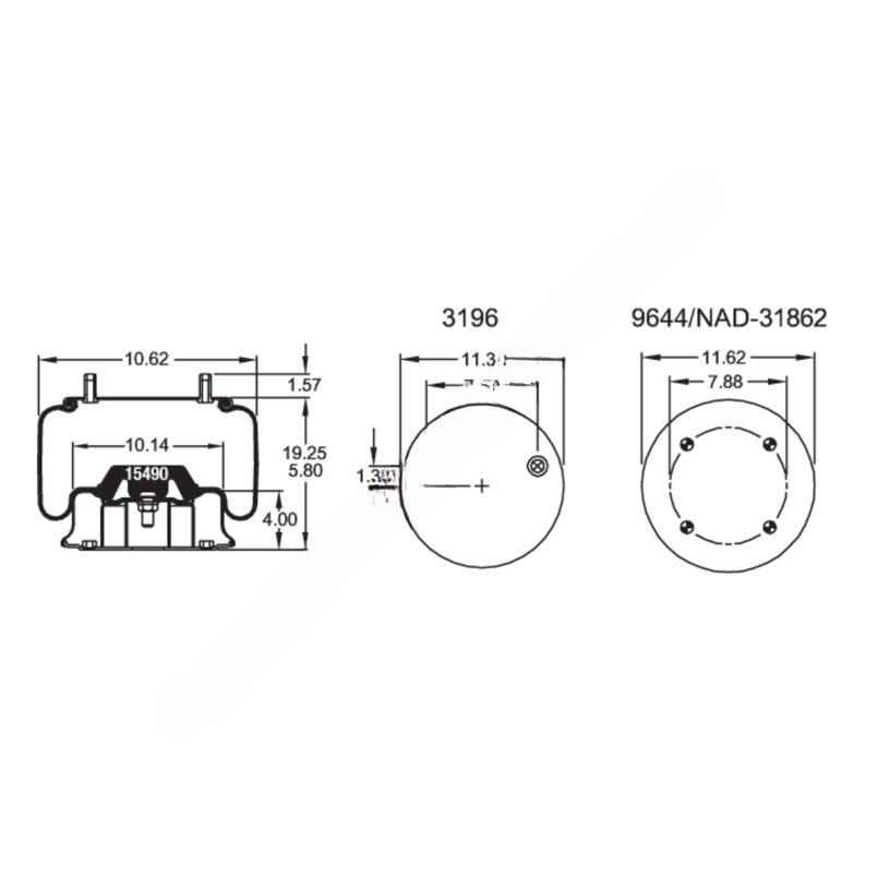 FI  W01 358 8050 AIR SPRING