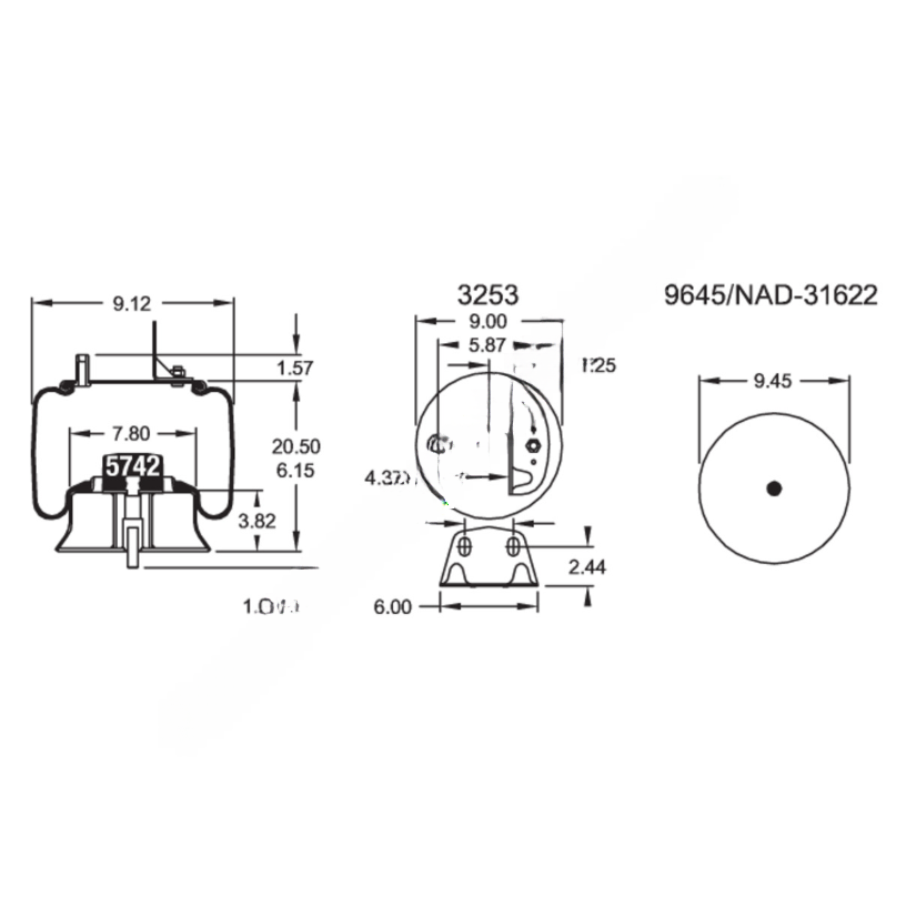 FI  W01 358 8184 AIR SPRING