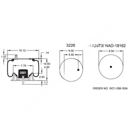 FI  W01 358 8197 AIR SPRING