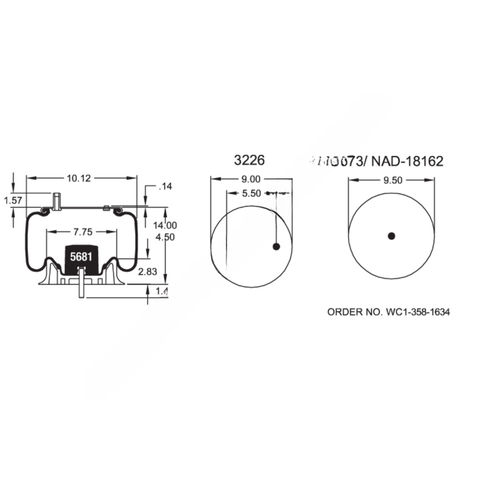 FI  W01 358 8197 AIR SPRING