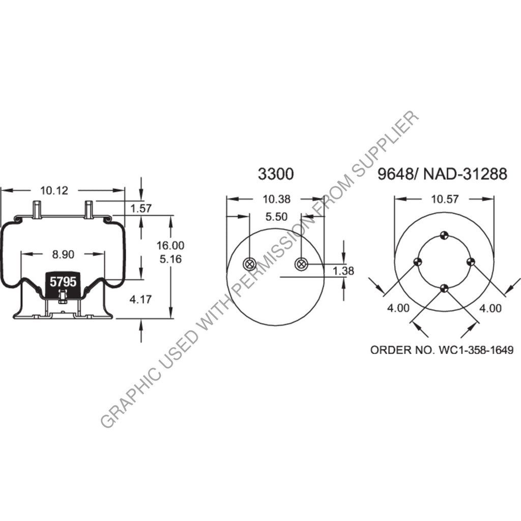 FI  W01 358 8614 AIR SPRING