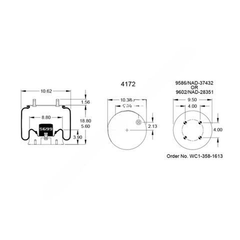 FI  W01 358 8637 AIR SPRING