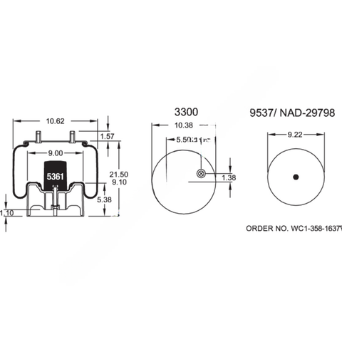 FI  W01 358 8708 AIR SPRING