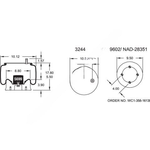 FI  W01 358 8740 AIR SPRING