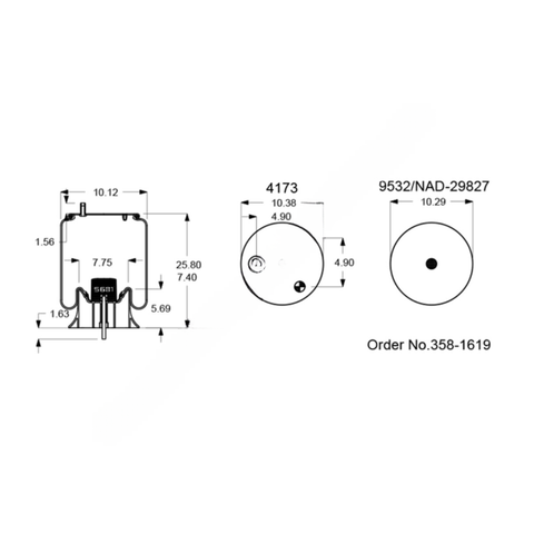FI  W01 358 8746 AIR SPRING