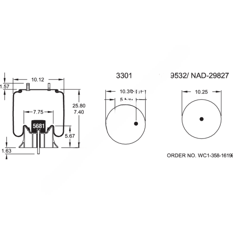 FI  W01 358 8748 AIR SPRING