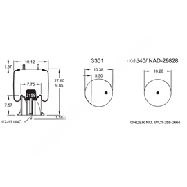 FI  W01 358 8749 AIR SPRING