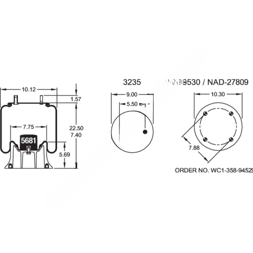 FI  W01 358 8888 AIR SPRING