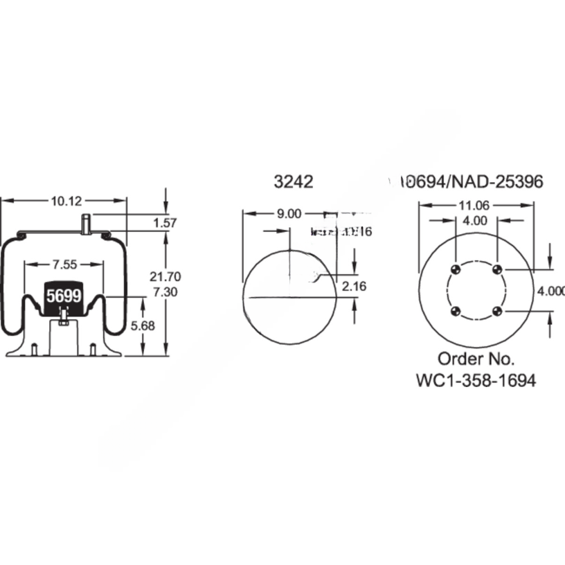 FI  W01 358 8944 AIR SPRING