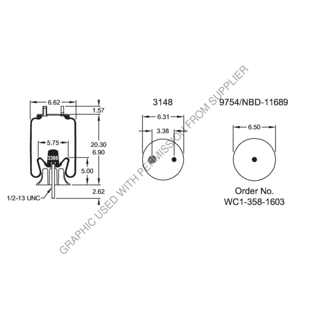 FI  W01 358 8977 AIR SPRING