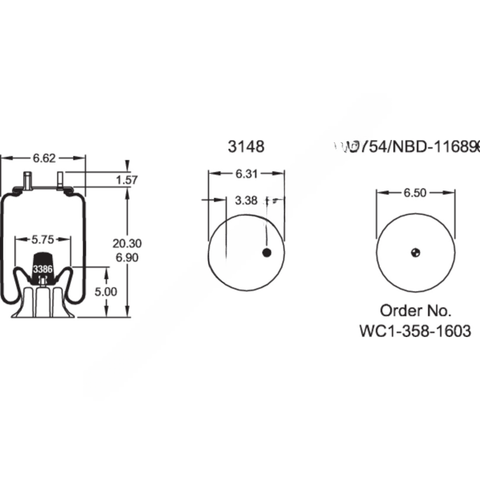FI  W01 358 8979 AIR SPRING