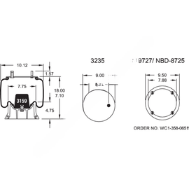 FI  W01 358 9010 AIR SPRING