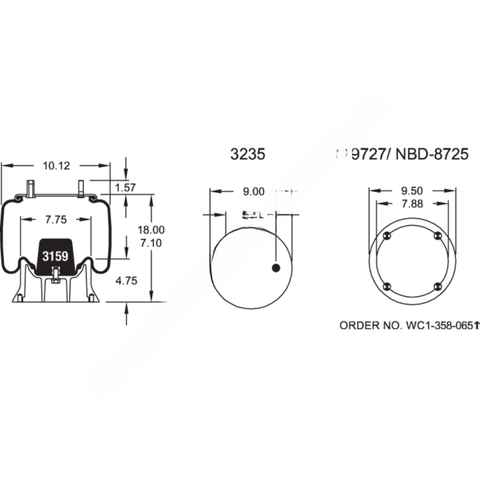 FI  W01 358 9010 AIR SPRING