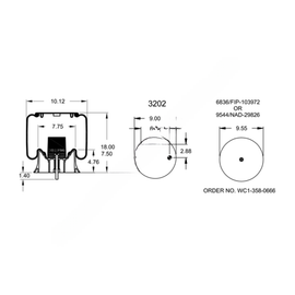 FI  W01 358 9069 AIR SPRING