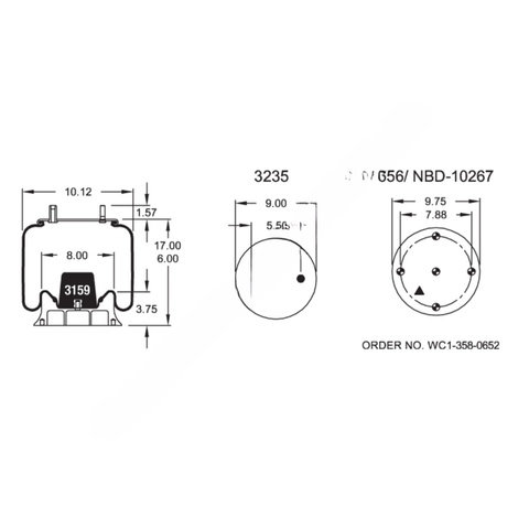 FI  W01 358 9070 AIR SPRING
