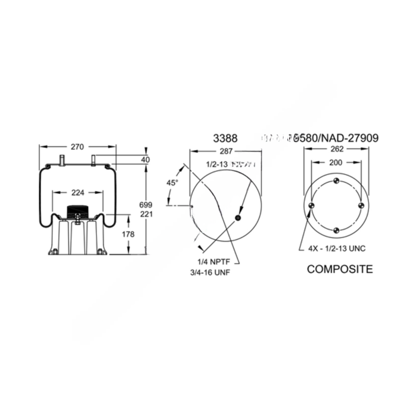 FI  W01 358 9122 AIR SPRING