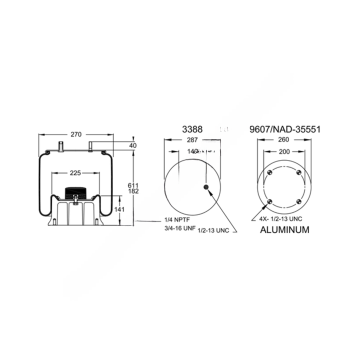 FI  W01 358 9134 AIR SPRING