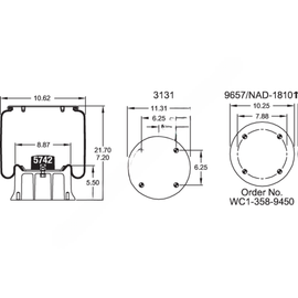 FI  W01 358 9149 AIR SPRING
