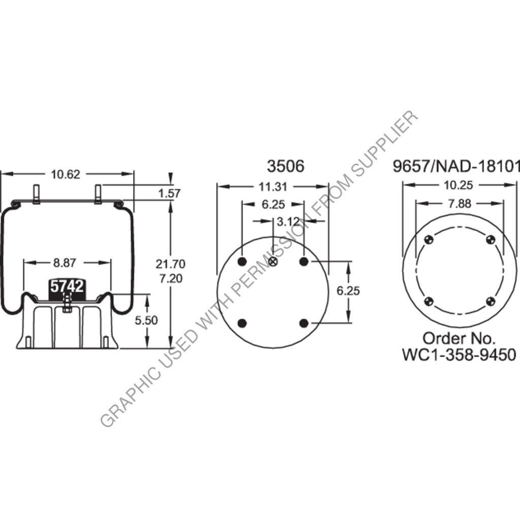 FI  W01 358 9177 AIR SPRING