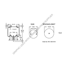 FI  W01 358 9194 AIR SPRING