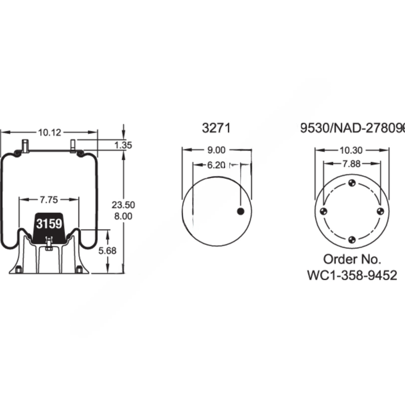 FI  W01 358 9203 AIR SPRING