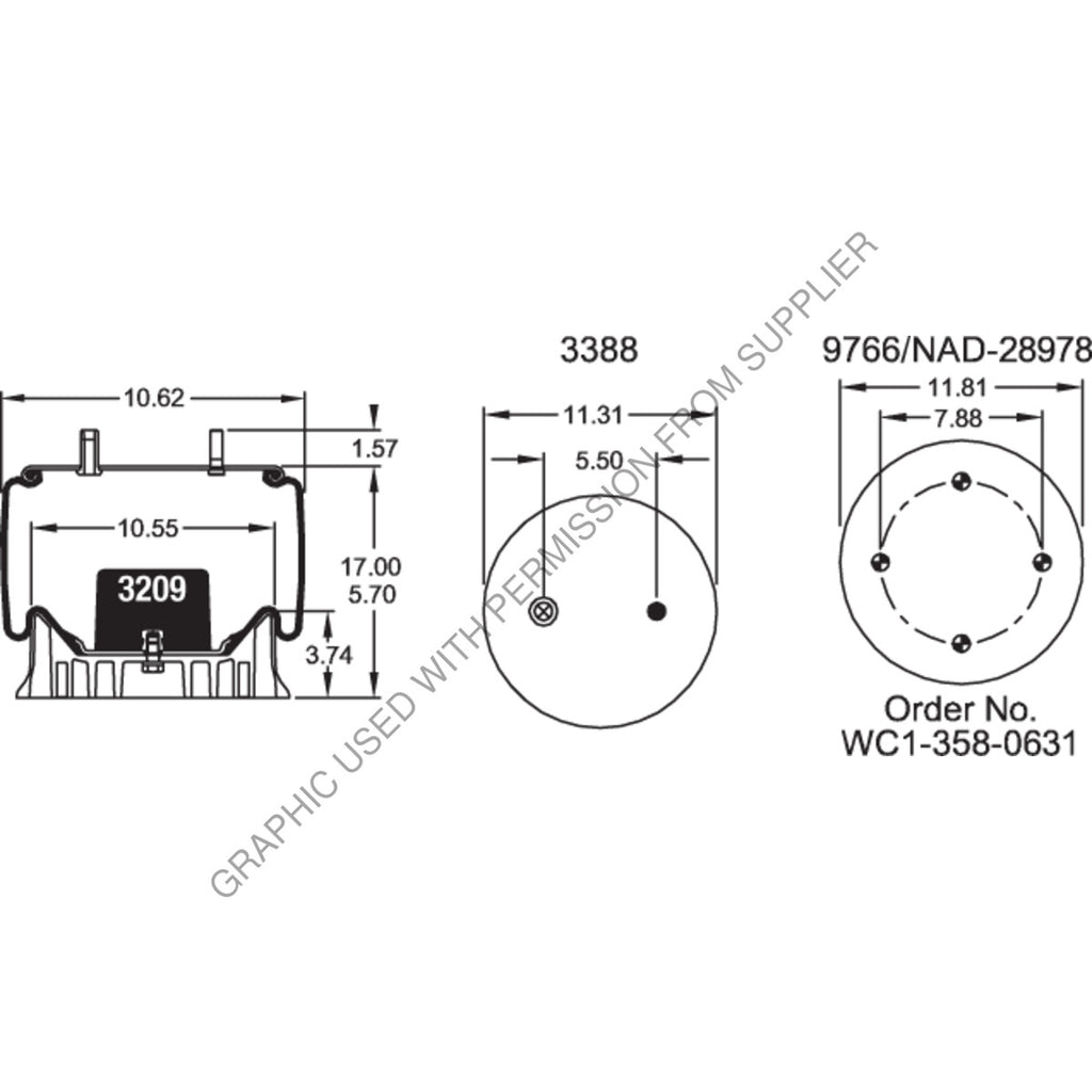 FI  W01 358 9218 AIR SPRING