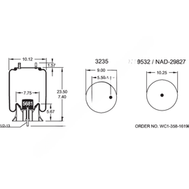 FI  W01 358 9243 AIR SPRING