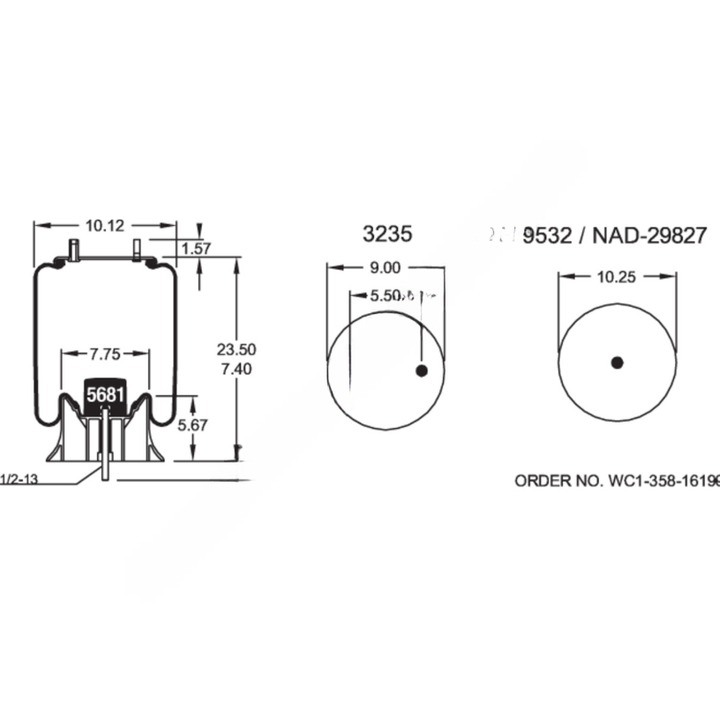 FI  W01 358 9243 AIR SPRING