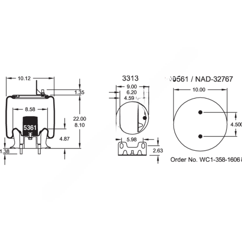FI  W01 358 9287 AIR SPRING