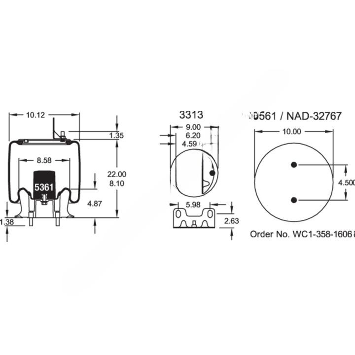 FI  W01 358 9287 AIR SPRING