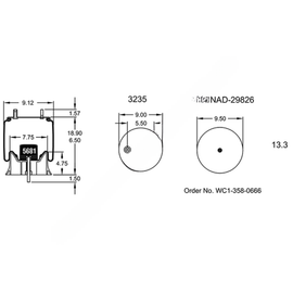 FI  W01 358 9293 AIR SPRING