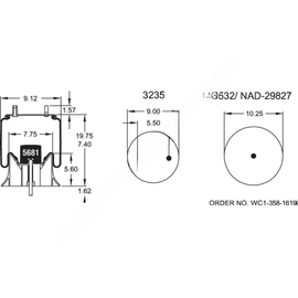 FI  W01 358 9295 AIR SPRING
