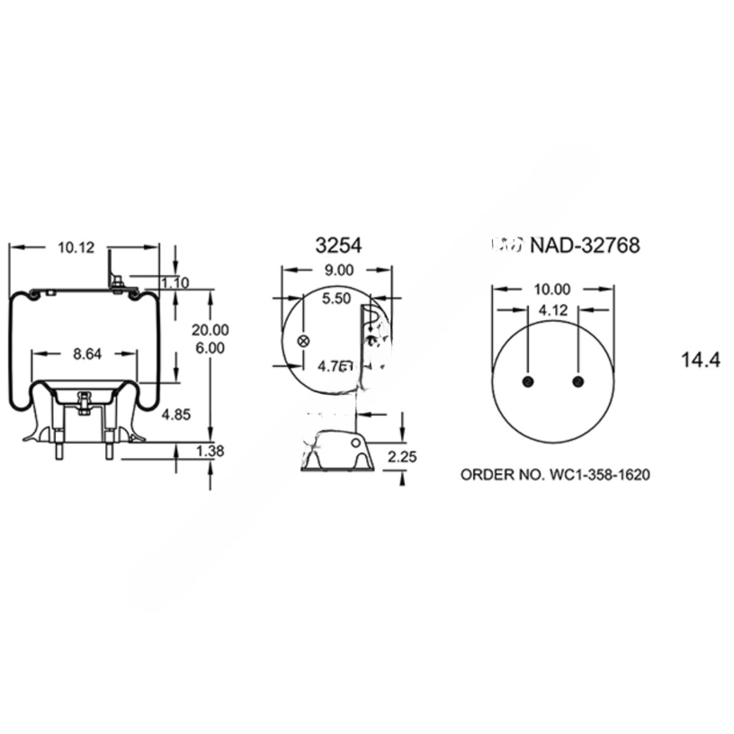 FI  W01 358 9296 AIR SPRING