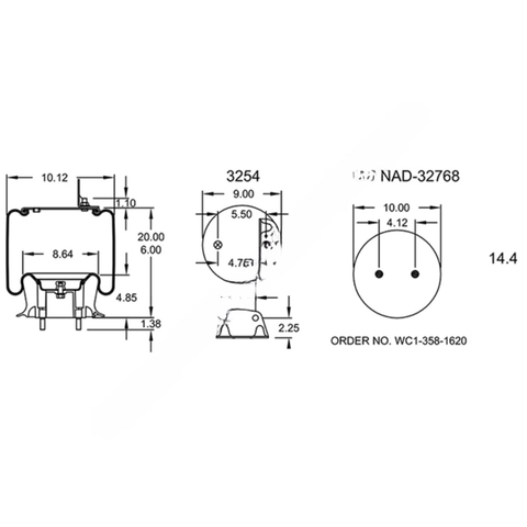 FI  W01 358 9296 AIR SPRING