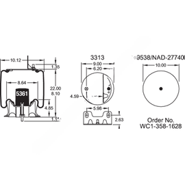 FI  W01 358 9297 AIR SPRING