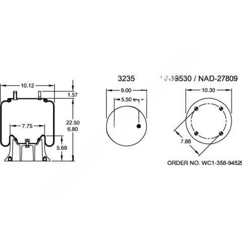 FI  W01 358 9342 AIR SPRING