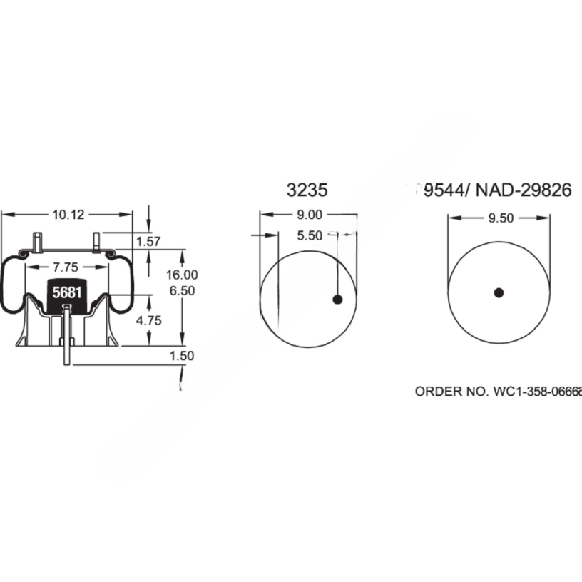 FI  W01 358 9365 AIR SPRING