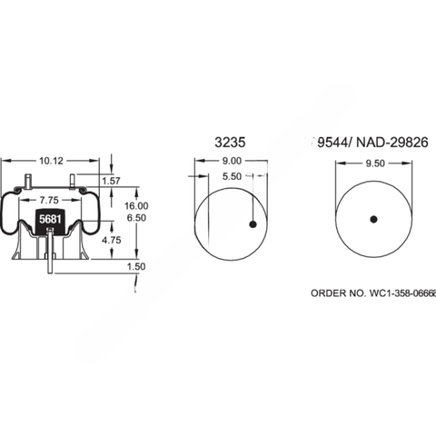 FI  W01 358 9365 AIR SPRING