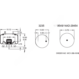 FI  W01 358 9366 AIR SPRING
